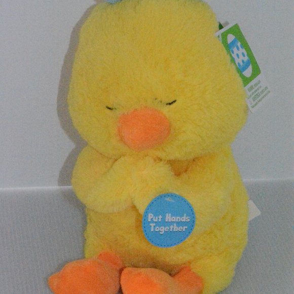 Walmart Other - NWT Easter Yellow Praying Chick Talking Plush Toy